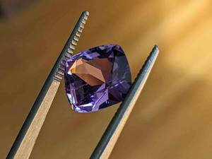 6.63 Carat Brazilian Amethyst Gemstone VIDEO