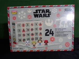 lot 40 image: Star Wars Funko Advent Calendar Star Wars Holiday
