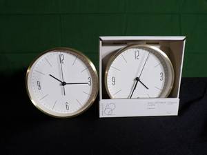 lot 70 image: Wall or Table Clock (Lot of 2)