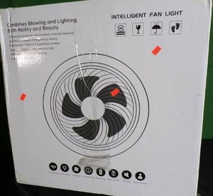 lot 102 image: Brand New Intelligent Fan Light