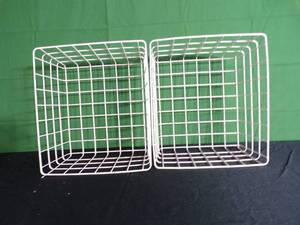 lot 174 image: Brand New 2 - Pack Wire Bins - Brightroom