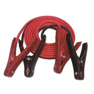 lot 11 image: Brand New 12ft 8 Gauge Booster Cables Red - Justin Case