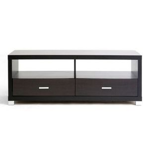 lot 7 image: Brand New Derwent Modern TV Stand for TVs up to 50 with Drawers - Baxton Studio ((MSRP $152.99))
