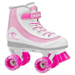 lot 14 image: Brand New Firestar Kids Roller Skates Gils Size 12 Youth