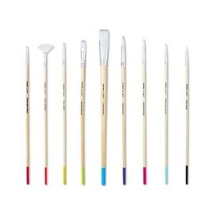 lot 147 image: 9ct Watercolor Brushes - Mondo Llama