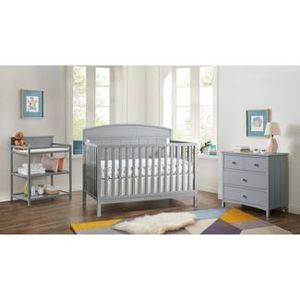lot 517 image: Brand New Oxford Baby Baldwin 4-in-1 Convertible Crib