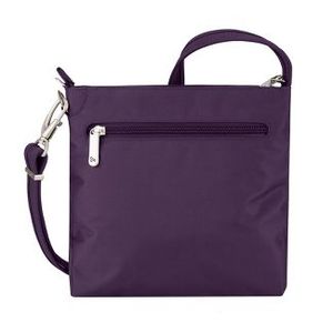 lot 98 image: Brand New Travelon RFID Anti-Theft Mini Shoulder Bag ((MSRP $39.99))