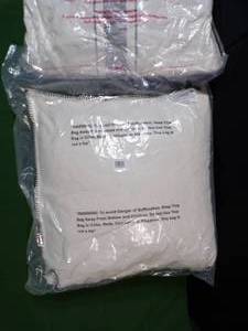 lot 190 image: Lot of 2 Decorative Pillows (Compression Packed Bag)