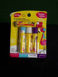 lot 386 image: Brand New Carmax Daily Care (Chapstick) 3 Pack (Lot of 2)