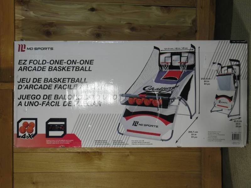 lot 16 image: Md Sports One-on-one Ez Fold Arcade Basketball