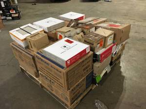Pallet of Mixed Floorig Various Moels and Conditions Customer Returns See pictures