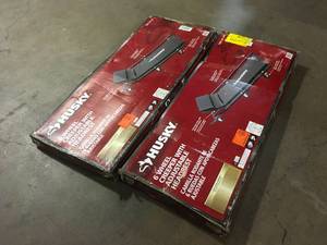 2 Lots of 6 Wheel Creepers with Adjustable Headrest by Husky Customer Returns See Pictures