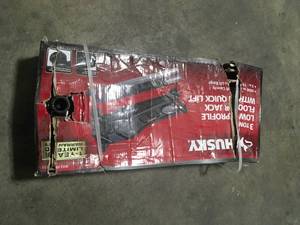 3-Ton Low Profile Floor Jack with Quick Lift by Husky  Customer Returns See Pictures