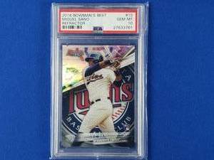 Miguel Sano 2016 Bowmans Best Refractor #15 PSA GEM MT 10