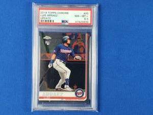 Luis Arraez 2019 Rookie Card Topps Chrome #45 Update PSA NM-MT 8.5