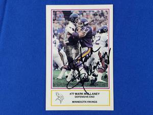 Mark Mullaney 1984 In Person Autographed Card Pillsbury and Burger King Card #7