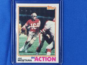 Joe Montana 1983 Topps In Action #489