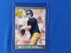 Brett Favre Fleer 91 Ultra Draft Picks Rookie #283