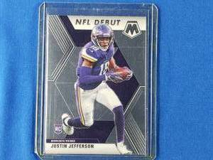 Justin Jefferson NFL Debut Mosaic Rookie Card #270