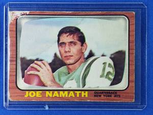 Joe Namath 1966 Topps #96, His 2nd Year