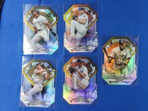 Lot of 5 Topps 2022 Diecuts Including  Mark McGwire, Frank Thomas, Mariano Rivera, Ichiro, Max Scherzer