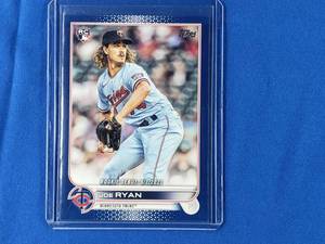 Joe Ryan Topps Rookie Debut Card US222 Update Series