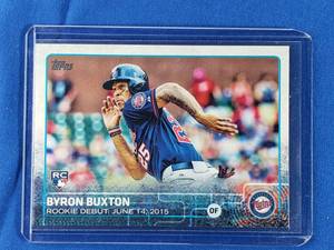 Byron Buxton Rookie Debut Card US136 Update