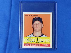 Justin Morneau Goldey Graphs Autograph Upper Deck GG-MO