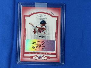 Jacque Jones Autograph Significant Signatures Donruss Classics 2004 #108