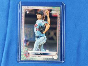 Joe Ryan Rookie Card Topps Chrome 57 MLB MEGA