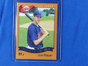 Joe Mauer Rookie 2002 Topps Draft Picks #622