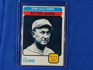 Ty Cobb The All-Time Batting Leader 1973 Topps #475