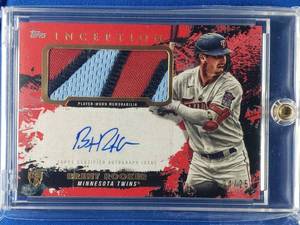 Brent Rooker Topps Inception Rookie Patch Numbered 425