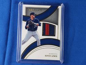 Royce Lewis Rookie Immaculate Collection Rookie Patch Numbered 1125