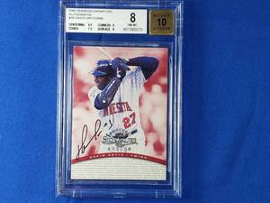 David Ortiz #76 Rookie Autograph Slab Donruss Signature Beckett 8 NM-MT