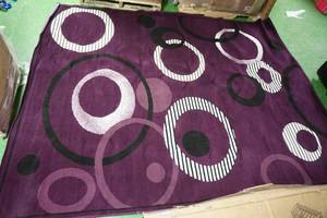 lot 62 image: Dallas Hip Hop 8 x 11 Area Rug -Lilac