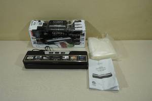 lot 21 image: Caso Designs VC 10 Food Vacuum Sealer with Food Vacuum Rolls