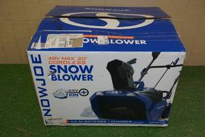 lot 139 image: Snow Joe 48V 20 iON Cordless Snowblower Kit
