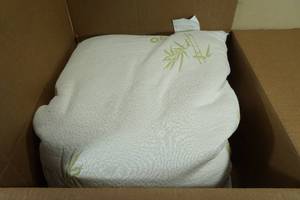 lot 152 image: 2 Bamboo Memory Foam Pillows