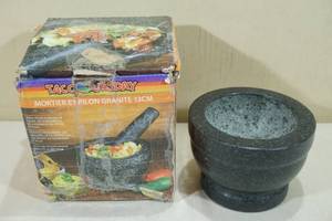 lot 175 image: Taco Tuesday 5 Granite Mortar
