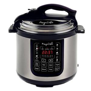 lot 48 image: MegaChef 8 Quart Digital Pressure Cooker