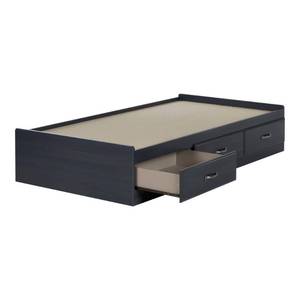 lot 160 image: South Shore Ulysses Mates Bed with 3 Drawers - Twin