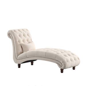 lot 176 image: Mia Design Octavia Tufted Oversize Chaise Lounge