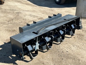 lot 5-A image: JCT Skid Loader Tiller