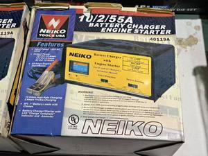 lot 803 image: Neiko Tools 6V12V 10255A Battery Charger Engine Starter 40119A