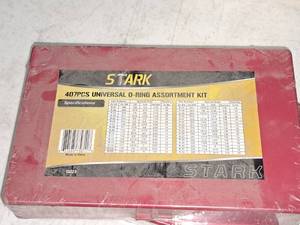 lot 853 image: Stark Universal O-Ring Assortment Kit 13223 407-piece