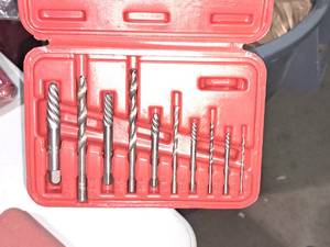 lot 928 image: PowerLift Automotive Combination Extractor and Drill Set 10-piece (in original packaging)