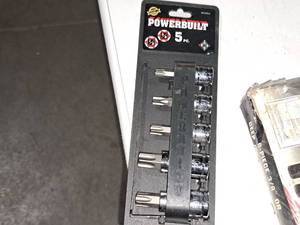 lot 933 image: 38,12 Torx Socket Set 5-piece (in original packaging)