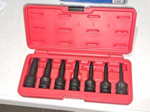 lot 934 image: Torx Socket Set 7-piece