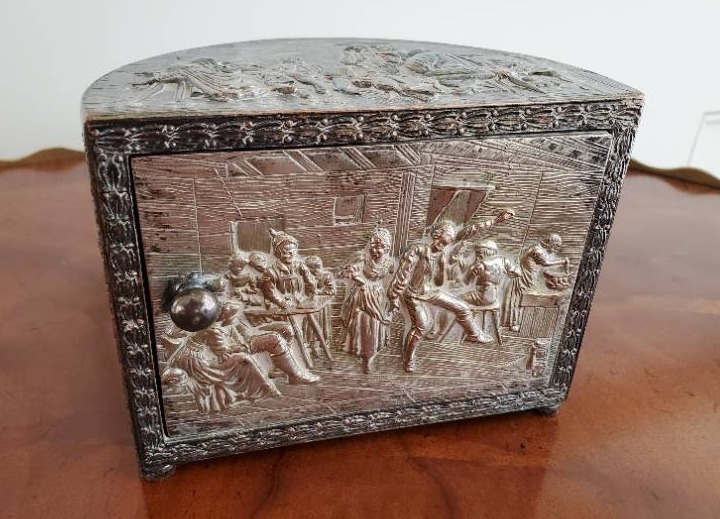 tobacco box online 925 Sterling Silver Handcrafted Floral Design 2 In1 Trinket Box, Tobacco Box,  Tobacco and Chuna Box, Best Gifting Royal Article Stb360